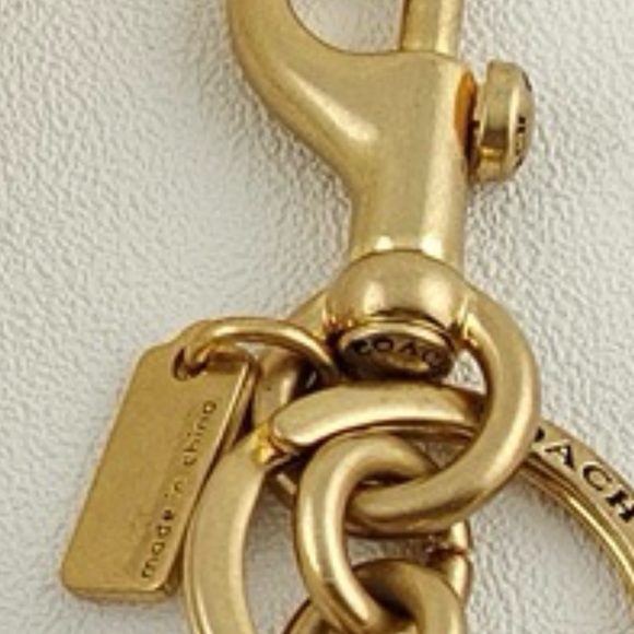 Coach Cherry Glitter Resin Bag Charm/Key Chain - Picture 8 of 8